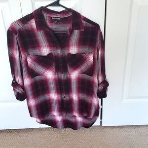 Plaid Tunic